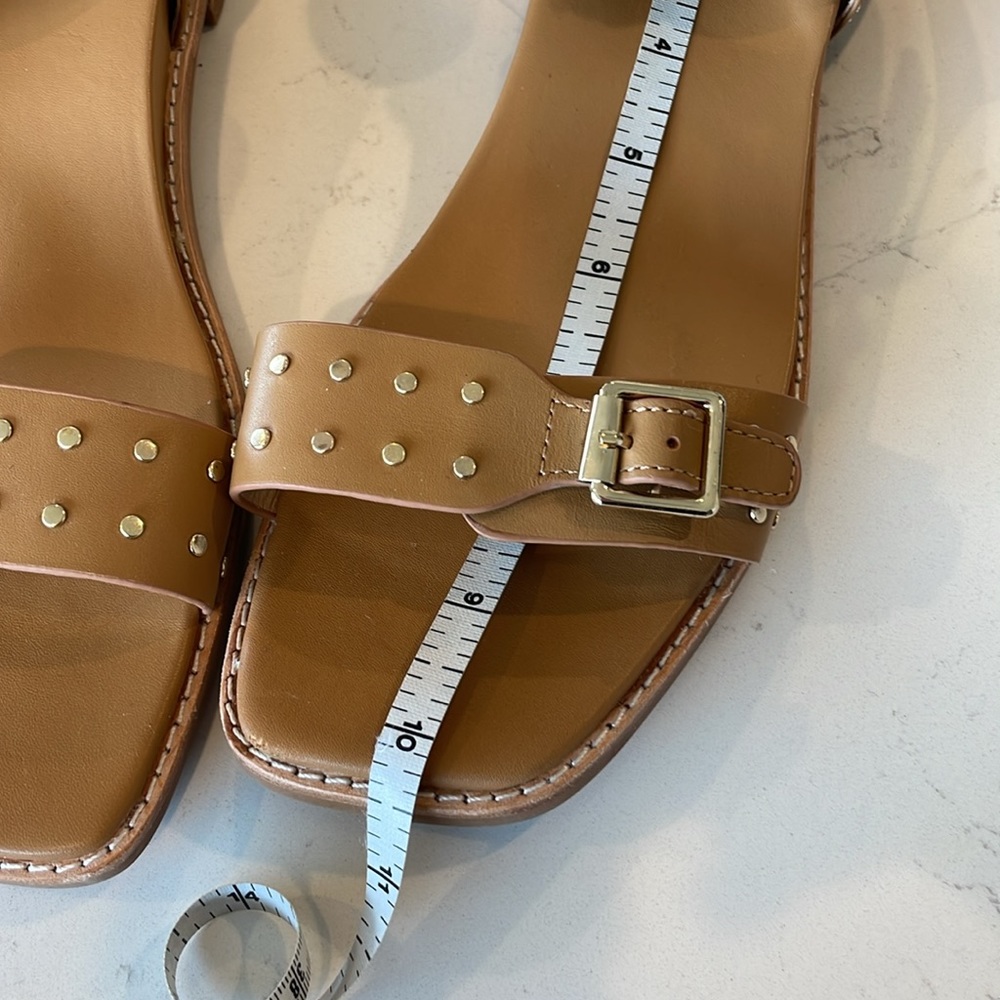 Bared Footwear Studded Tan Leather Sandals - Picture 6 of 6